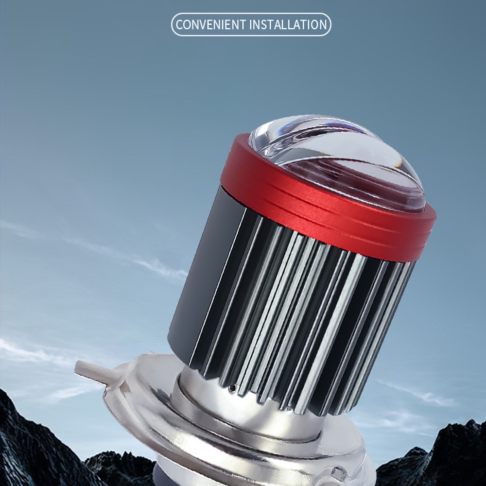 Đèn Pha Siêu Sáng h4 h6 ba20d ac dc12v-80v 8000lm Hai Màu Chất Lượng Cao Dành Cho Xe Máy