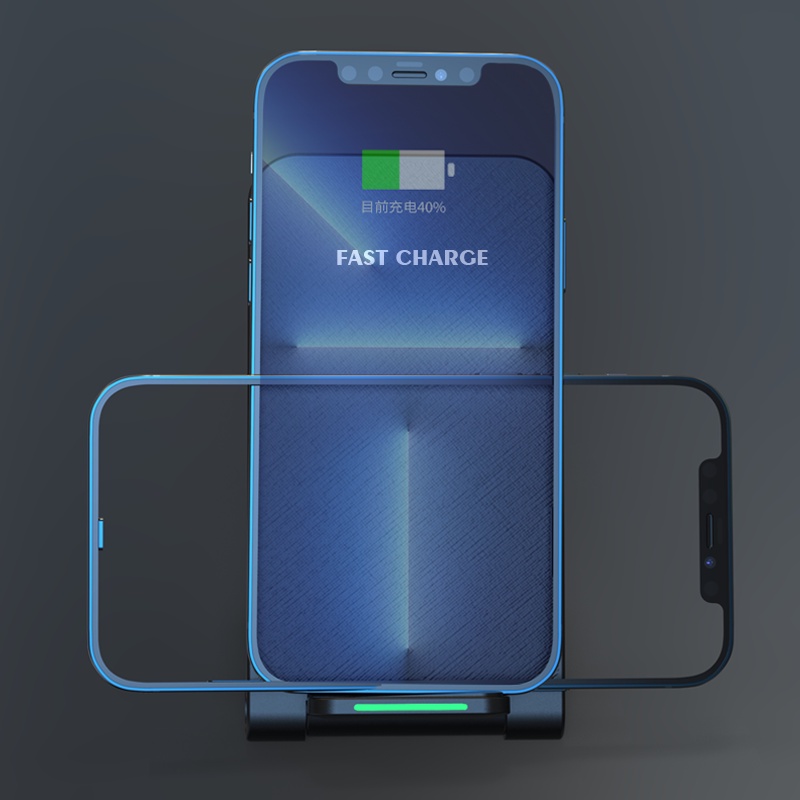 Đế Sạc Nhanh Không Dây 30W Cho iPhone 14 13 12 11 Pro X XS Max XR 8 Samsung S22 S21