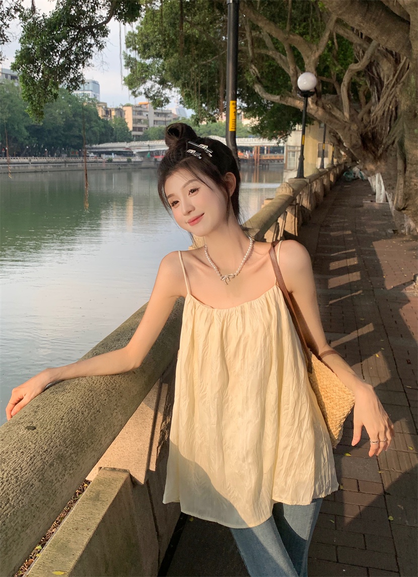 Áo Dây Mỏng Màu Sắc Gradient Thời Trang Mới 64990