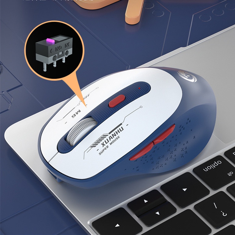 Chuột không dây 6 Phím Loại C 2.4GHz