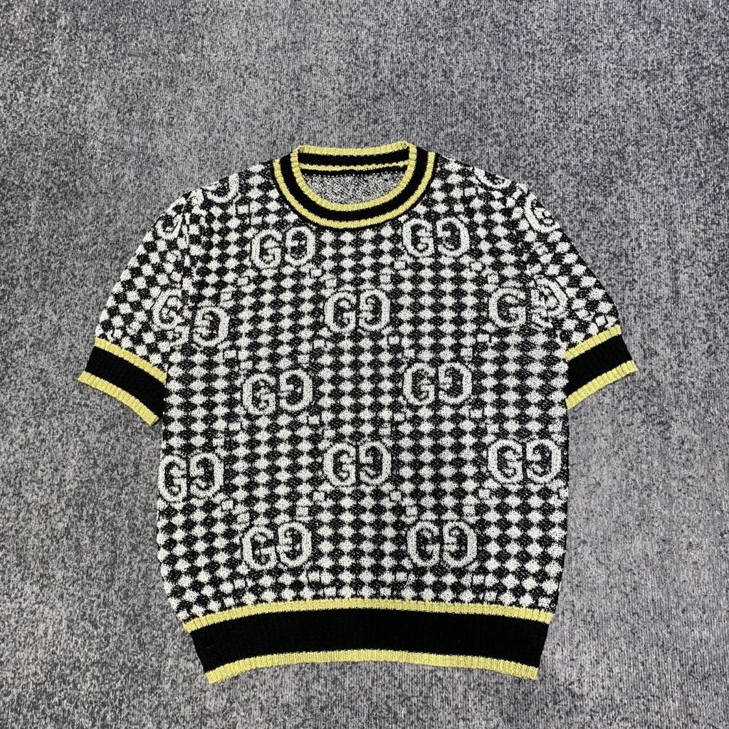 Áo Thun Sweater Tay Ngắn Xu Hướng Mới 2023 Gucc