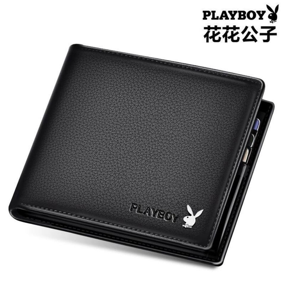 Ví Playboy Mỏng Dáng Ngắn Thời Trang Cho Nam