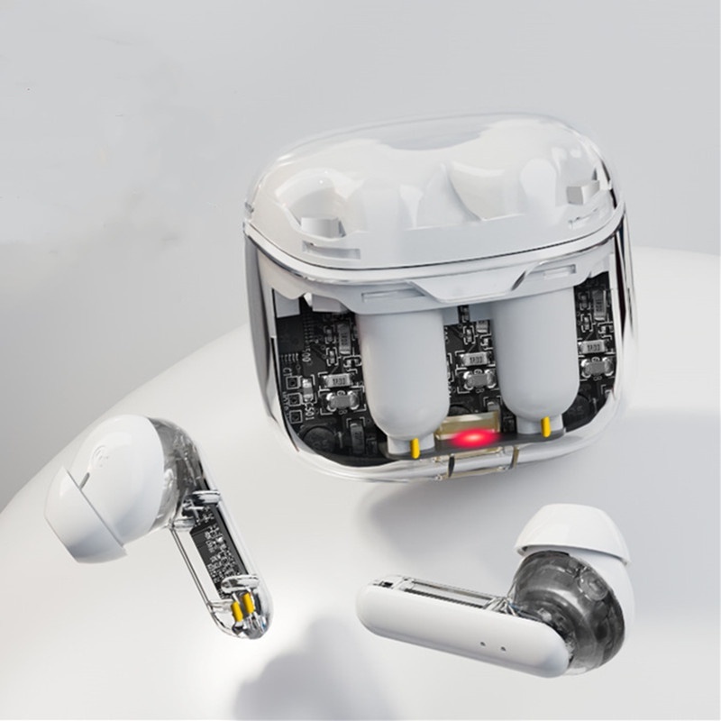 Tai Nghe Không Dây Bluetooth Chống Ồn Thông Minh TWS Có Màn Hình LCD Tích Hợp Mic