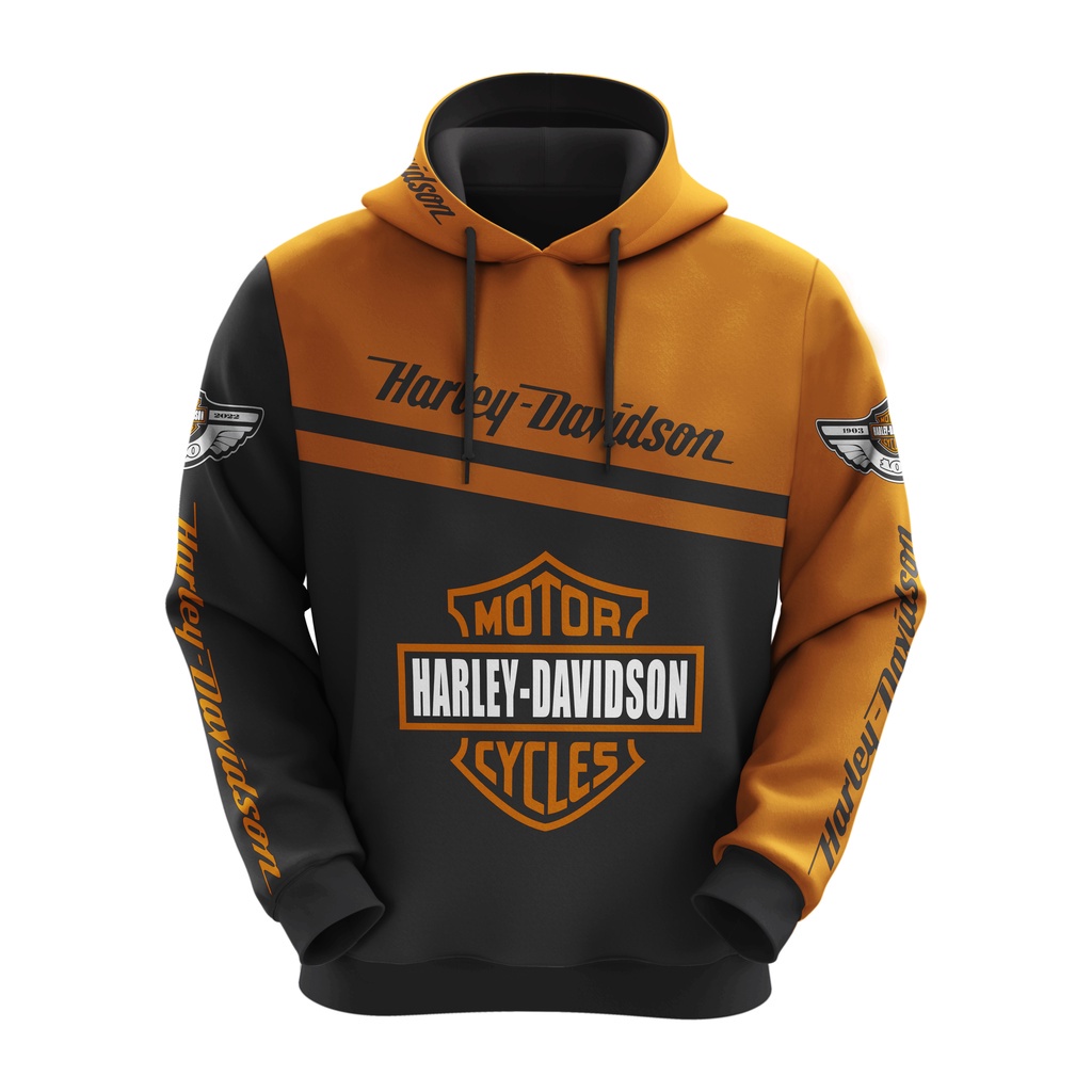 Áo khoác xe máy moletom harley davidson