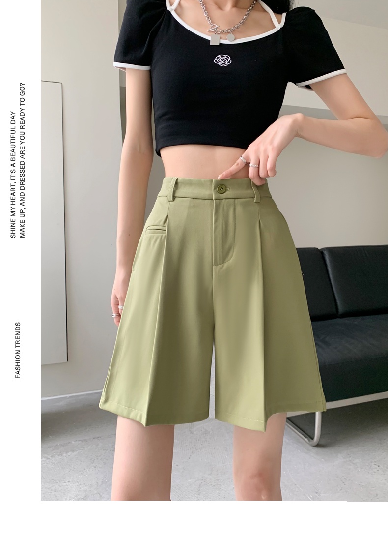 Quần Short Dáng Rộng Thời Trang Mùa Hè 62020 Dành Cho Nữ