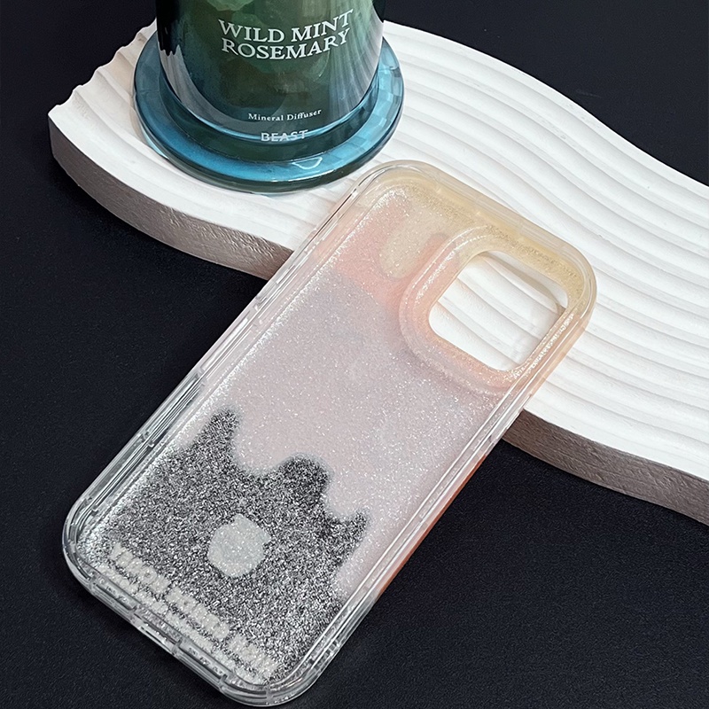 Ốp Điện Thoại Silicon Tpu Mềm Trong Suốt Họa Tiết Hoạt Hình Sáng Tạo Cho iphone 14 13 Pro Max 12 11