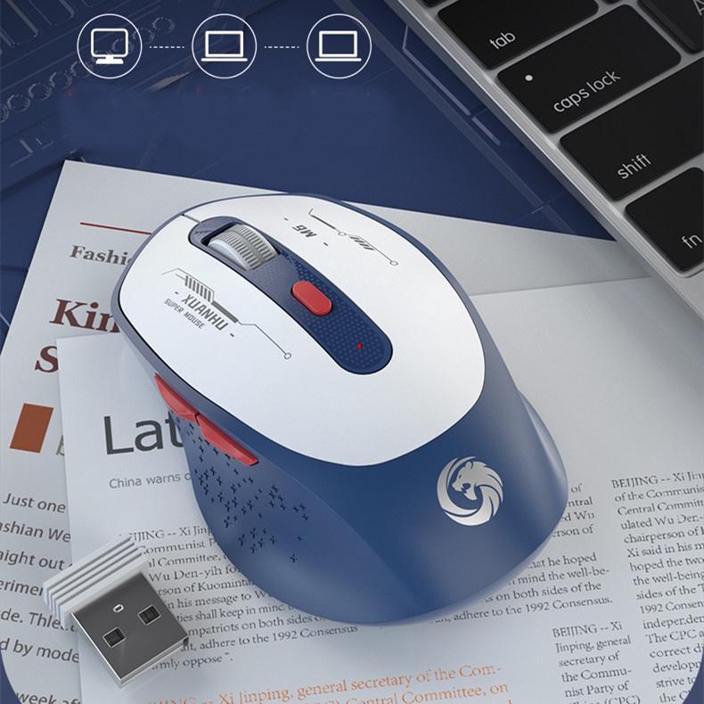 Chuột không dây 6 Phím Loại C 2.4GHz