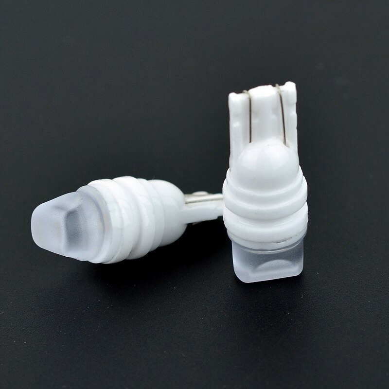 Set 2 Đèn LED T10 W5W 3D Ánh Sáng Trắng Chống Thấm Nước WY5W Dành Cho Ô Tô