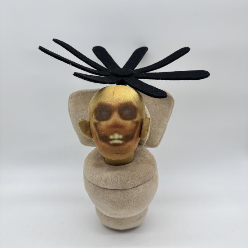 31cm skibidi toilet đồ chơi sang trọng búp bê nhồi bông trò chơi prop trang trí nhà vui nhộn trẻ em người lớn người hâm mộ quà tặng sinh nhật