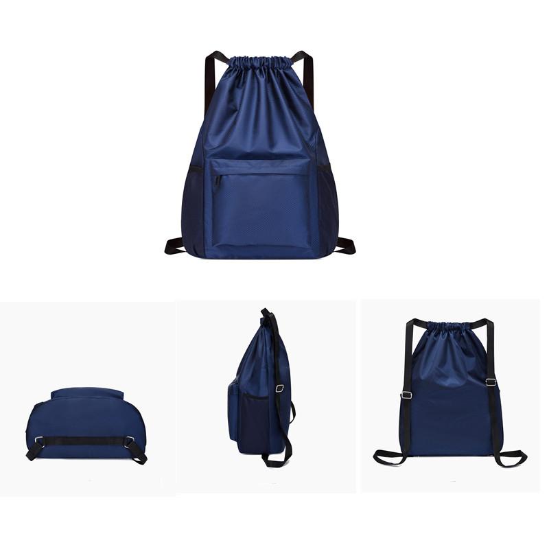 Balo Dây Rút Màu Trơn Thiết Kế Đơn Giản Thời Trang Đi Học / Tập Gym