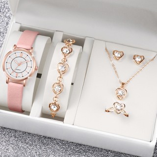 Đồng Hồ Quartz Nữ Dây Da Thời Trang