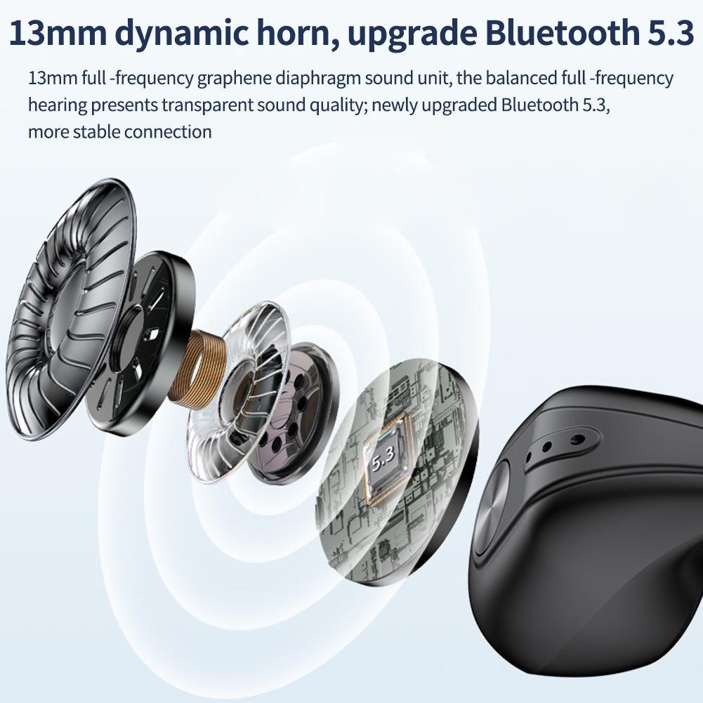Tai Nghe Đeo Vành Tai Bluetooth Không Dây Mini Phong Cách Thể Thao