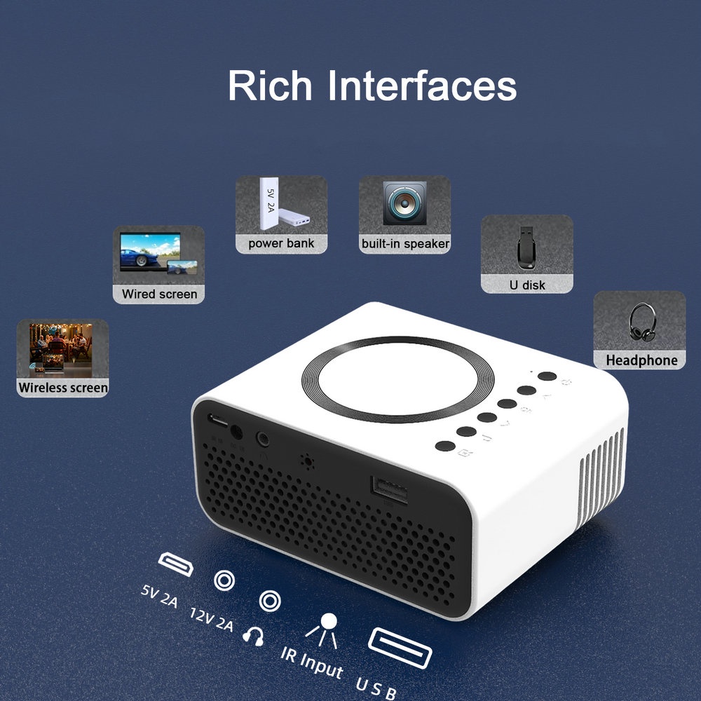 Máy Chiếu Mini YT300 Tại Nhà Mới