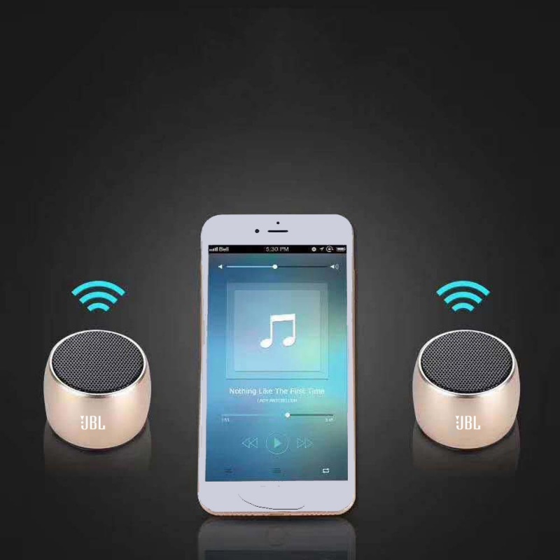 Loa Bluetooth Không Dây Âm Thanh Siêu Trầm Cho Điện Thoại Máy Tính JBL Mini
