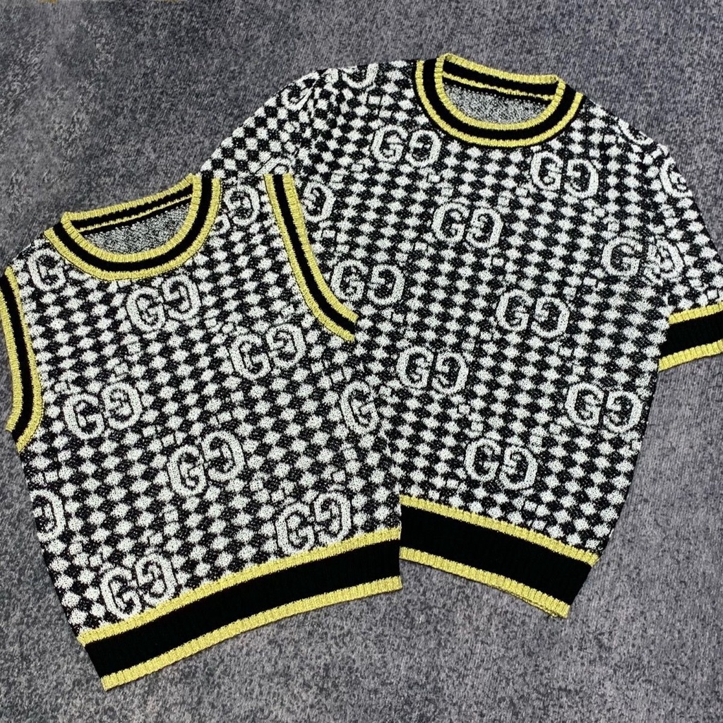 Áo Thun Sweater Tay Ngắn Xu Hướng Mới 2023 Gucc