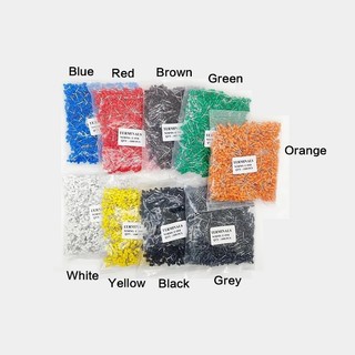 Set 100 Khối Đấu Nối Dây Điện Cách Điện E0508 E7508 E1008 E1508 E2508