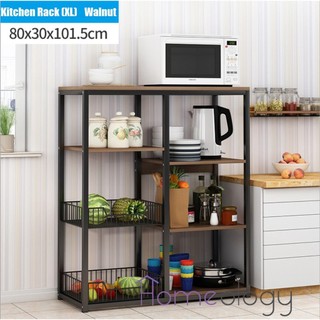 4 Sizes Kitchen Rack Storage Organizer Holder Microwave Oven Shelf