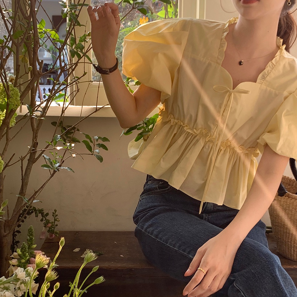 Áo Thun Cotton Lưng Cao Dáng Rộng 63127