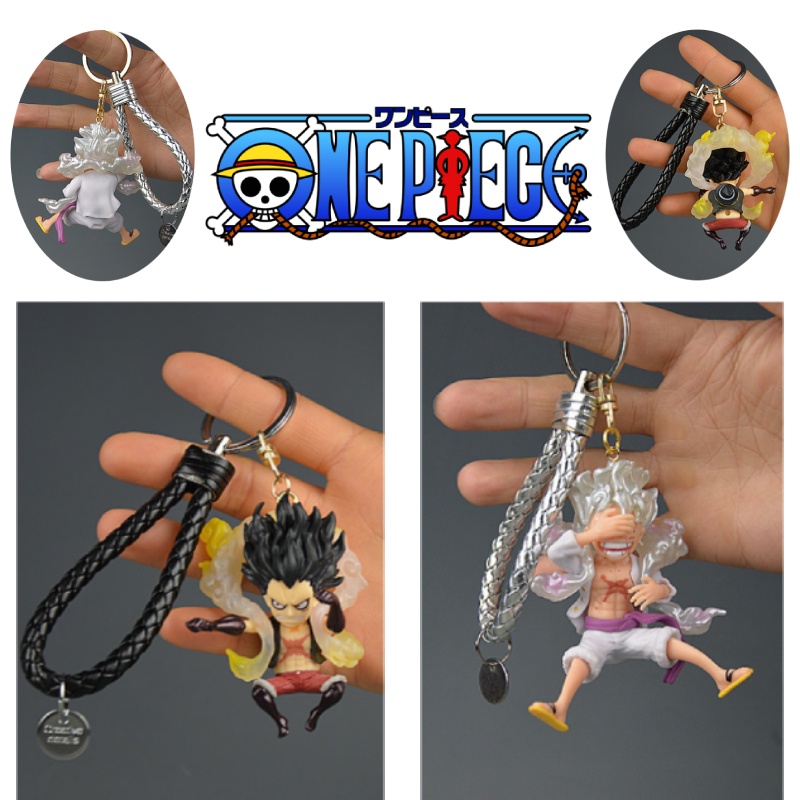 Móc Khóa pvc 7cm Hình Nhân Vật nika snakeman luffy Trong one piece