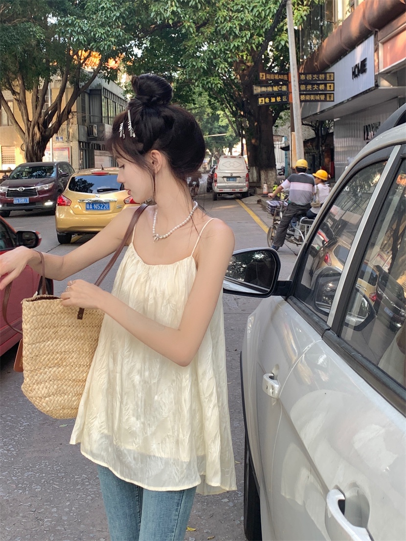 Áo Dây Mỏng Màu Sắc Gradient Thời Trang Mới 64990