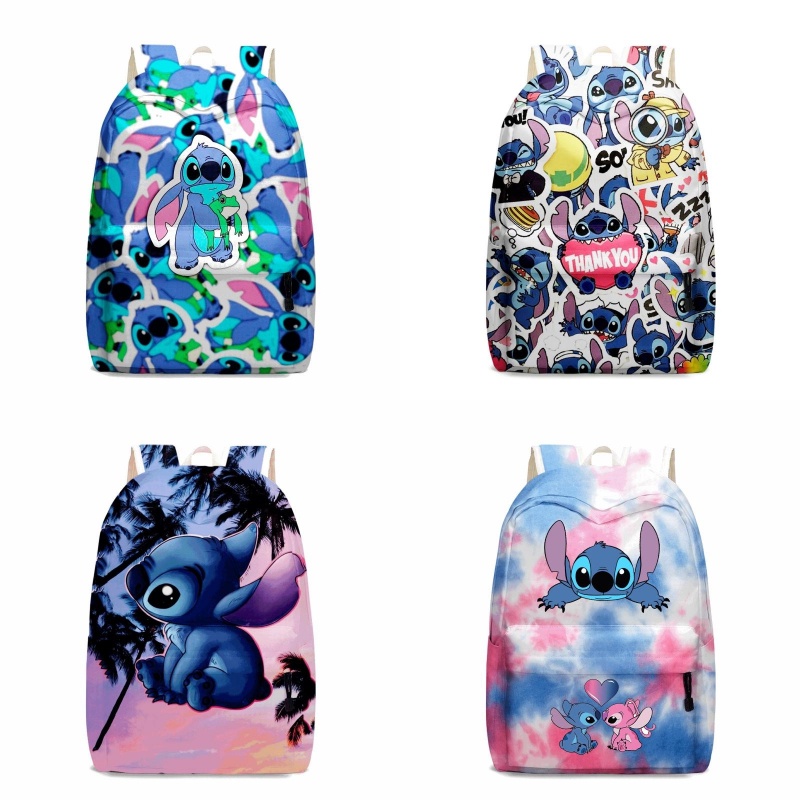 Ba Lô Stitch Nhiều Màu Sắc Dung Tích 20-35L