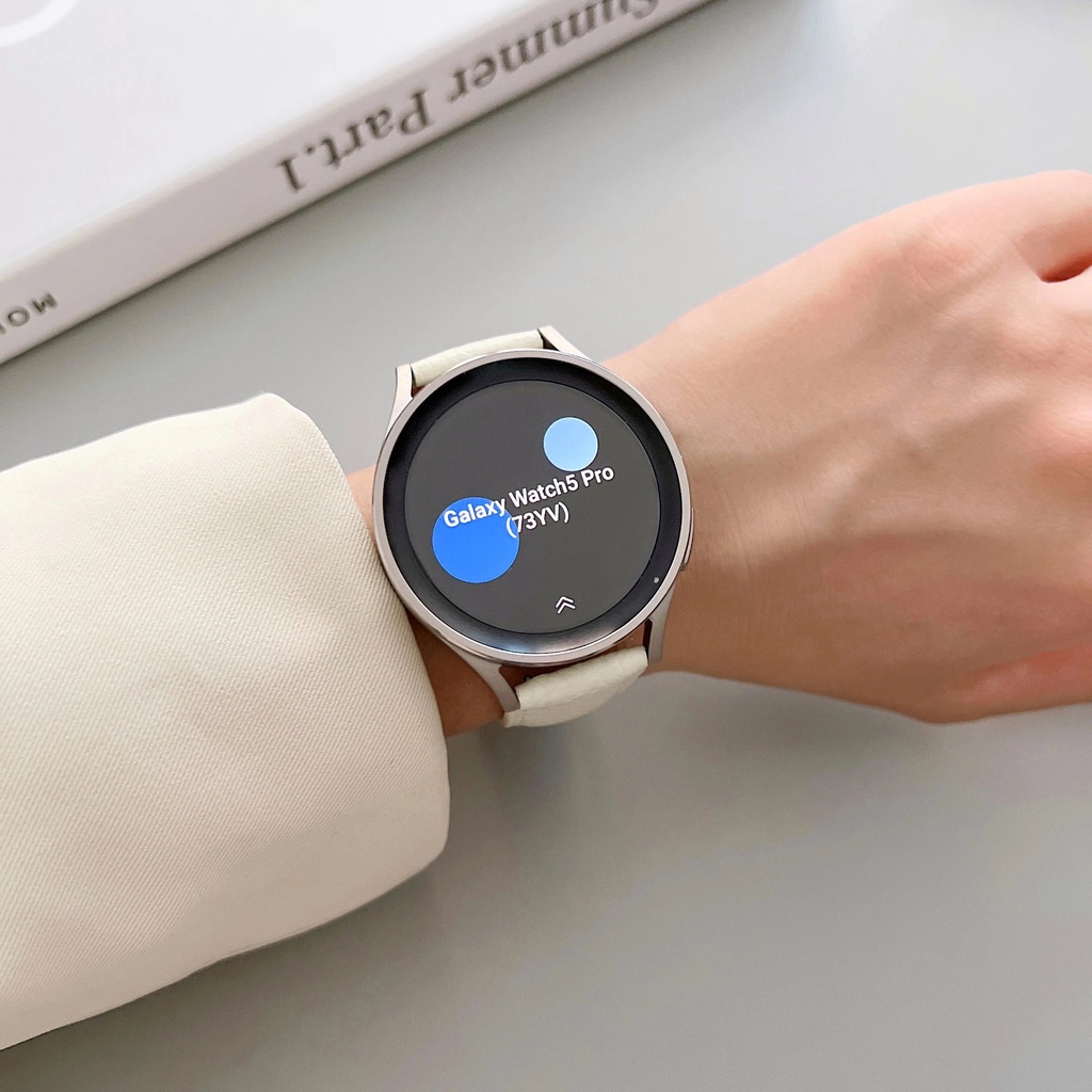 Dây Đeo Bằng Da Có Khóa Nam Châm Cho Đồng Hồ Thông Minh Amazfit GTS 4 mini / GTS 4