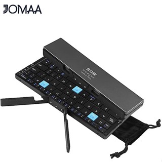 Jomaa Bàn Phím bluetooth Không Dây mini 3 Thiết Bị Hỗ Trợ Giá Đỡ Điện Thoại / Máy Tính Bảng Có Thể Sạc Lại