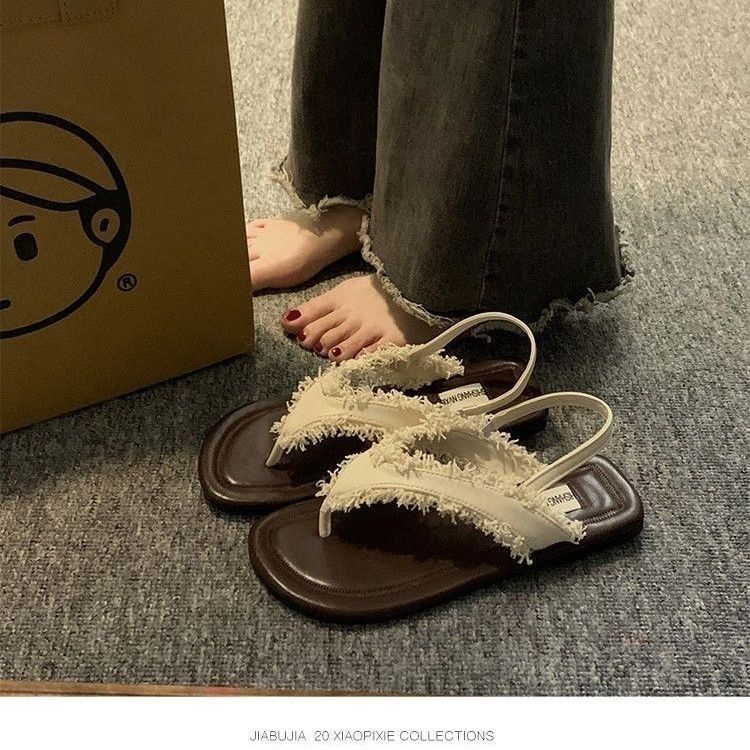 HQ dép sandal nữ dép đi biển dép đế cao Thoải Mái Xinh Xắn  B28G18K