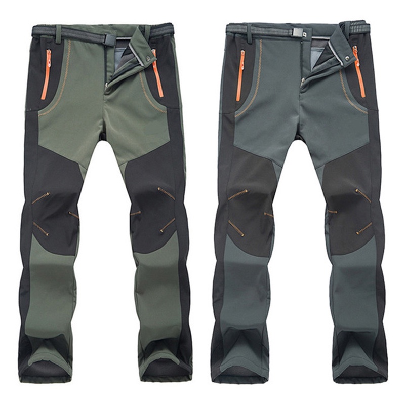 Quần Dài Leo Núi Chống Thấm Nước Giữ Ấm Cho Nam Nữ