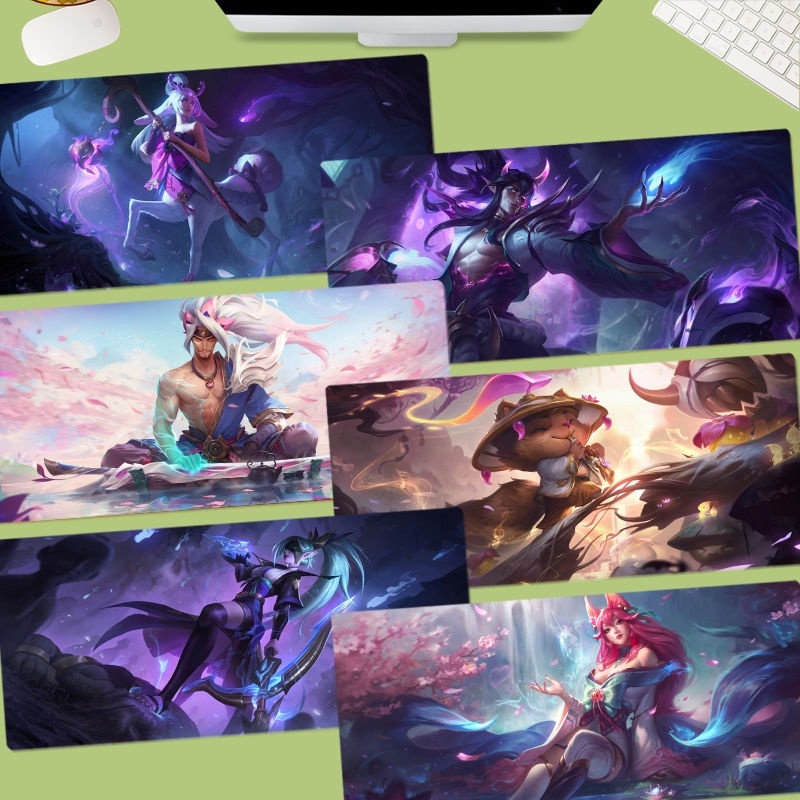 Tấm Lót Bàn Phím In Hình Nhân Vật Game Liên Minh Huyền Thoại Độc Đáo Sáng Tạo