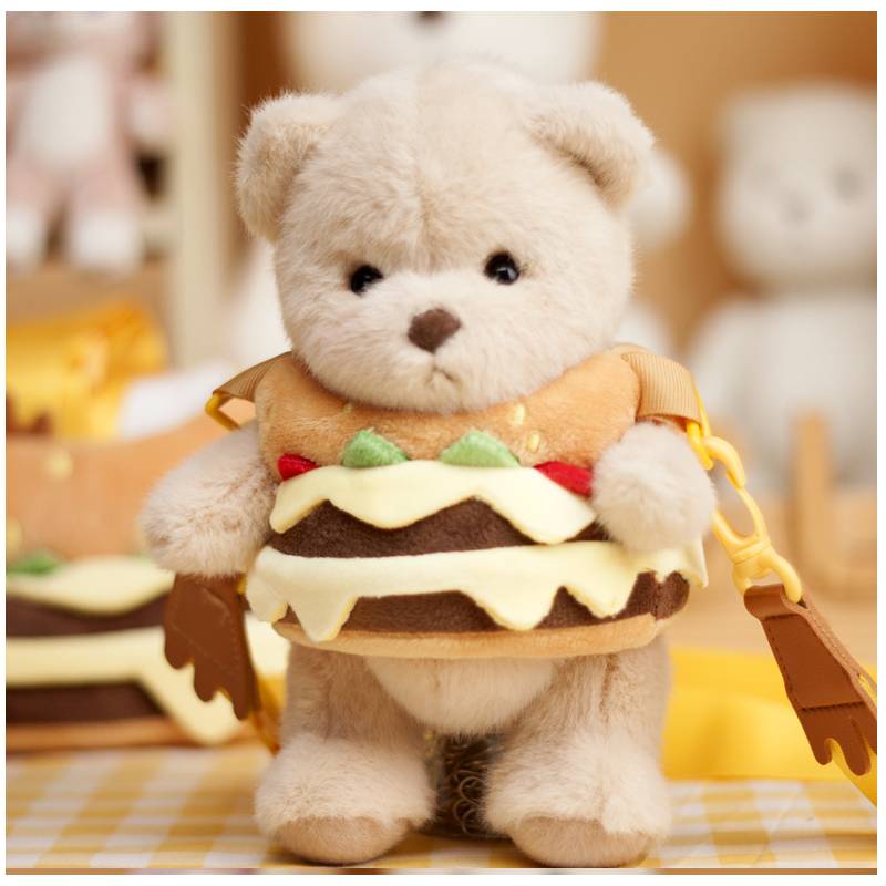 Thú Nhồi Bông Hình Hamburger Kích Thước 20 / 30CM