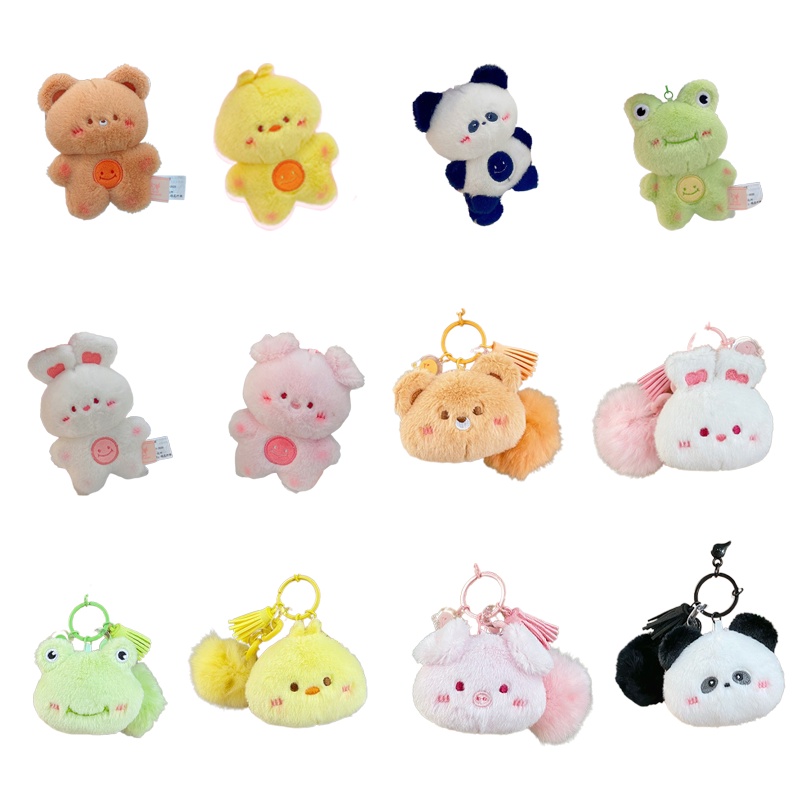 Móc Khóa Nhồi Bông Jinnew Dễ Thương