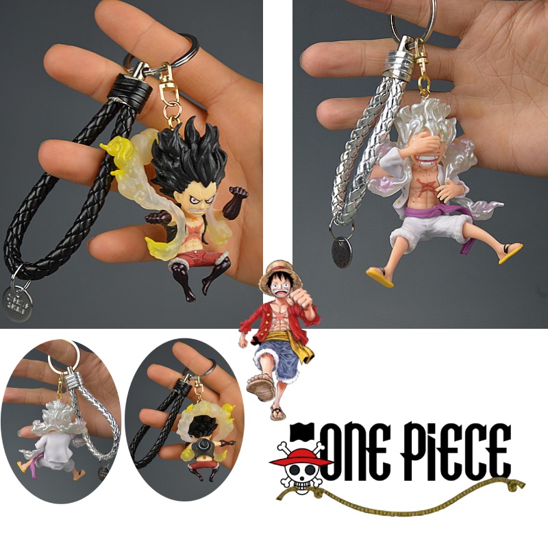 Móc Khóa pvc 7cm Hình Nhân Vật nika snakeman luffy Trong one piece