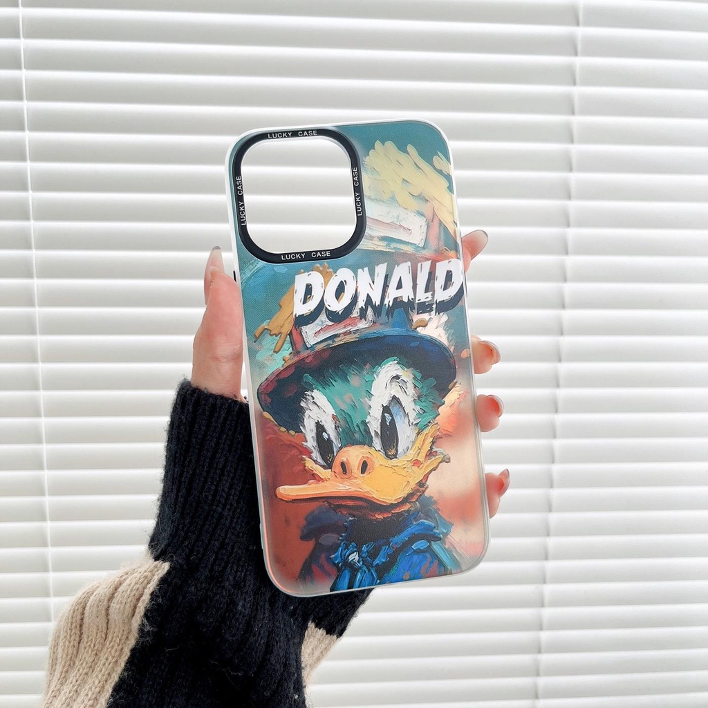 Ốp Điện Thoại TPU Silicon Mềm Chống Sốc Chống Rơi In Hình Tranh Sơn Dầu Cho iPhone 14 13 12 11 PRO MAX