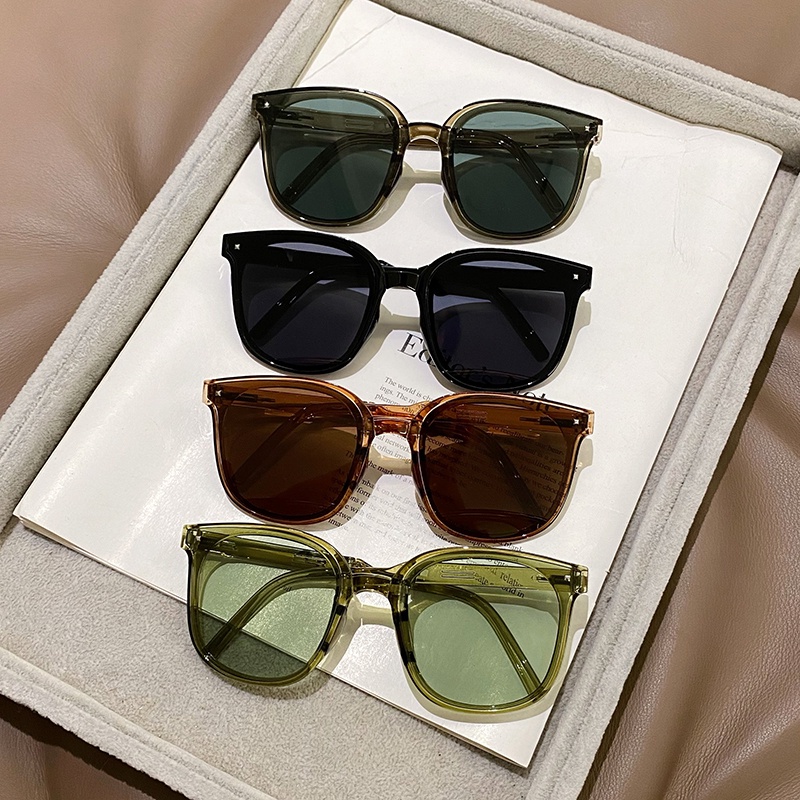 Kính Mát Gọng Vuông Chống Tia UV Cao Cấp Phong Cách Hàn Quốc Dành Cho Cả Nam Và Nữ