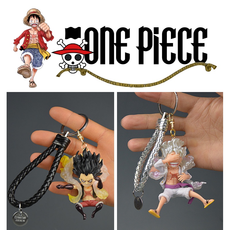 Móc Khóa pvc 7cm Hình Nhân Vật nika snakeman luffy Trong one piece