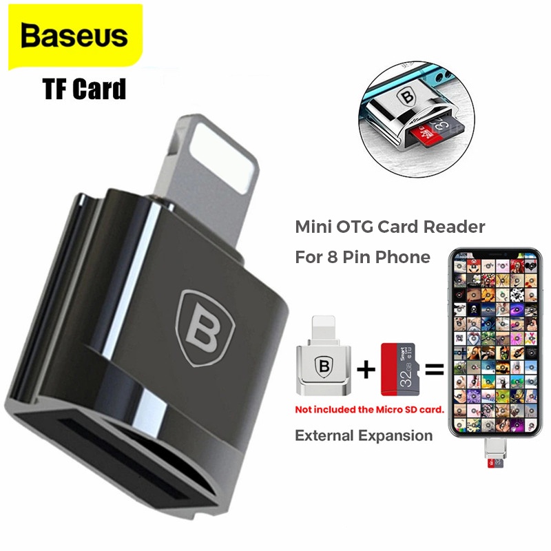 Đầu Đọc Thẻ Nhớ 8 Pin Hiệu Baseus