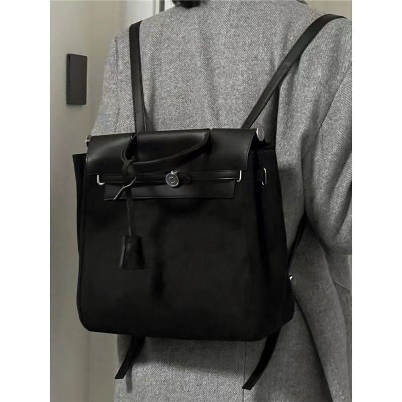 Mnefokc Túi Xách Mỹ Nữ Mới Cao Cấp Kết Cấu Đôi Vai Túi Du Lịch Sinh Viên Ba Lô Túi Xách Túi Xách Nữ