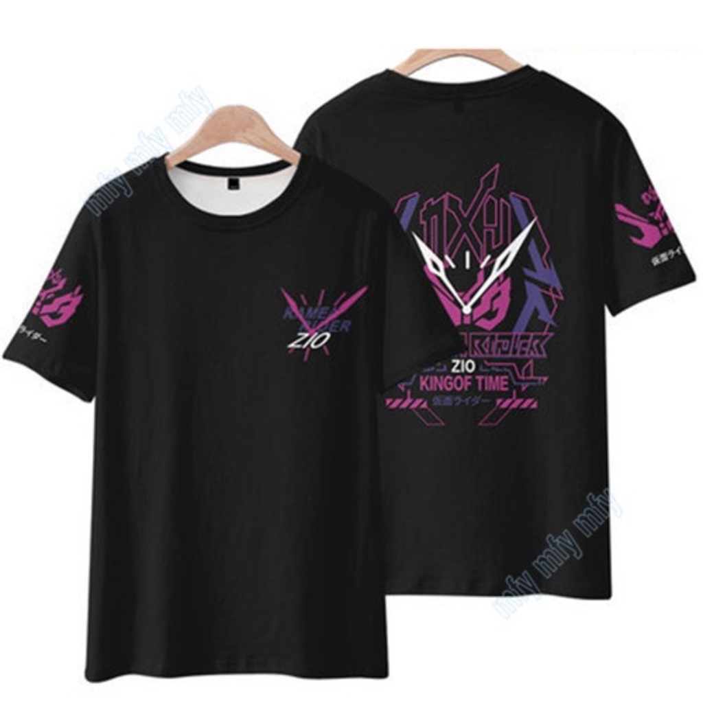 Áo Thun Tay Ngắn Hóa Trang Kamen Rider Zi-O Ex-Aid Decade Cho Cặp Đôi