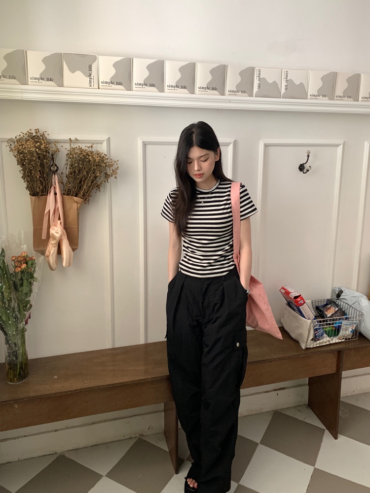 Áo Thun Tay Ngắn Mùa Hè Cho Nữ 64858