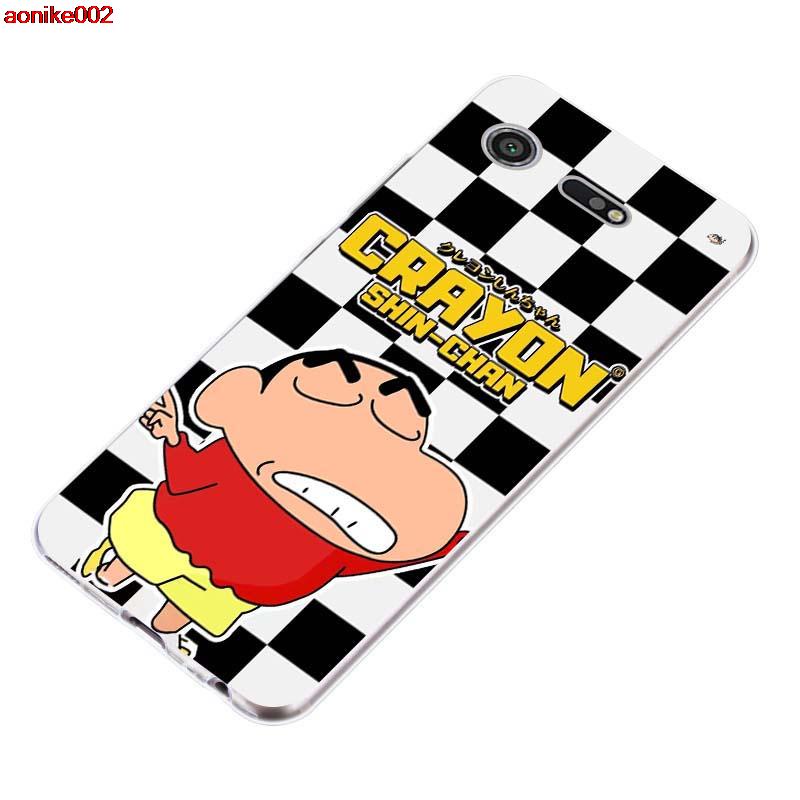 Ốp Điện Thoại TPU Dẻo Họa Tiết Hoạt Hình Cậu Bé Bút Chì Cho Sony Xperia Z3 Z5 XZ1 XZ2 XZ Premium XZ3 XZ4 Compact 02