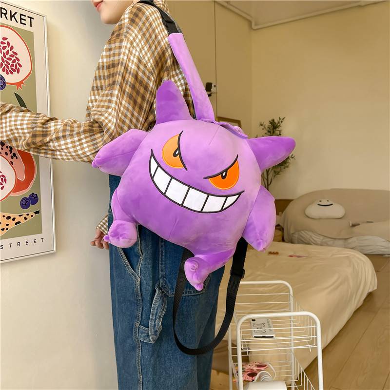 Ba Lô Hình Pokemon Eevee Gengar Nhồi Bông Sức Chứa Lớn Dành Cho Học Sinh Nam Và Nữ