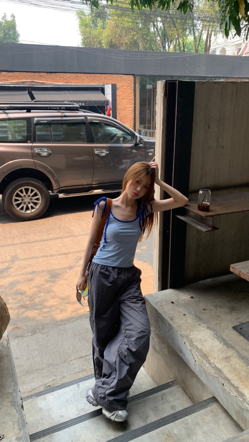 Áo Camisole Không Tay Cột Nơ 65009