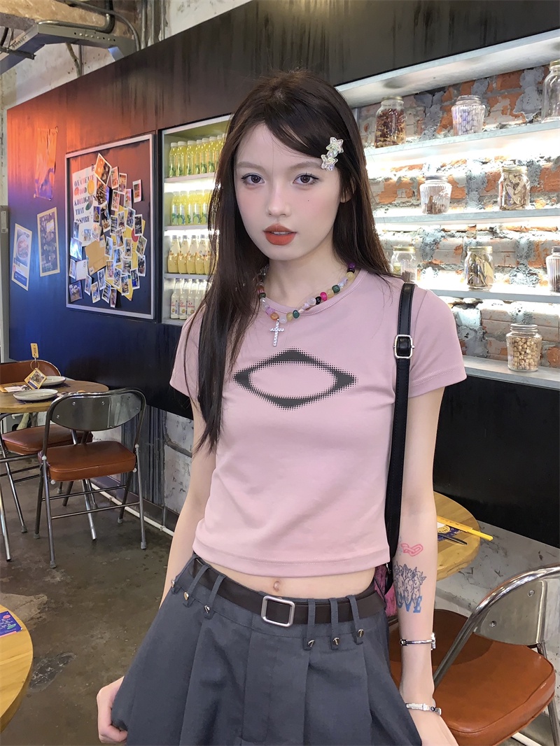 Áo Thun Cộc Tay Dáng Ôm Mùa Hè 65161