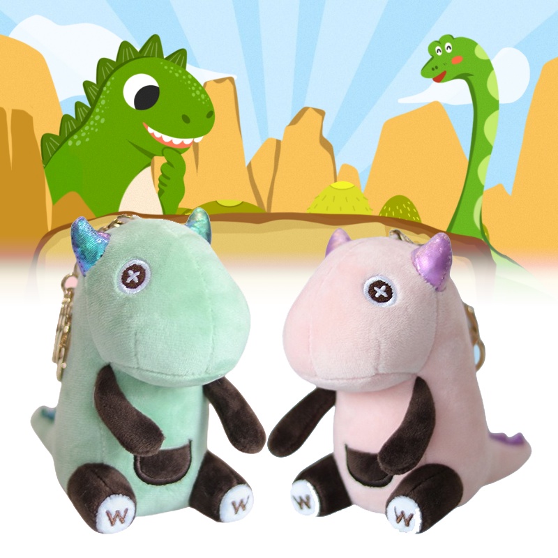 Thú Nhồi Bông Hình Dino Adventurers Treo Trang Trí