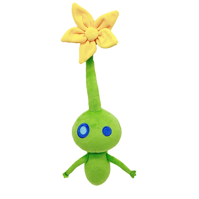 Búp Bê Nhồi Bông Pikmin All-Star Mềm Mại Màu Vàng Đỏ Xanh Dương Hoa Lá Bud Đáng Yêu Làm Quà Tặng Trang Trí Phòng