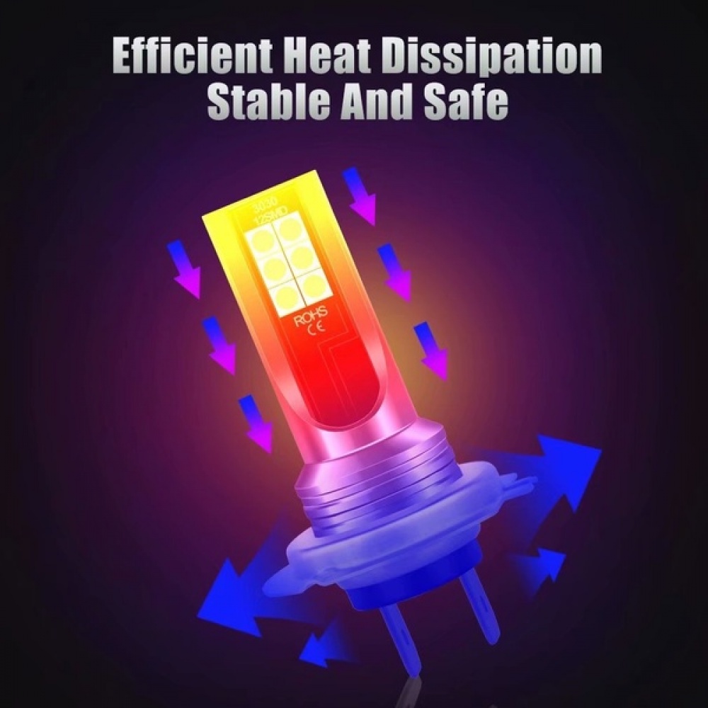 2 cái h4 h7 đèn pha led ô tô h11 h8 h9 h16jp h1 h3 bóng đèn pha 9005 9006 tự lái 6500k 12v 24v