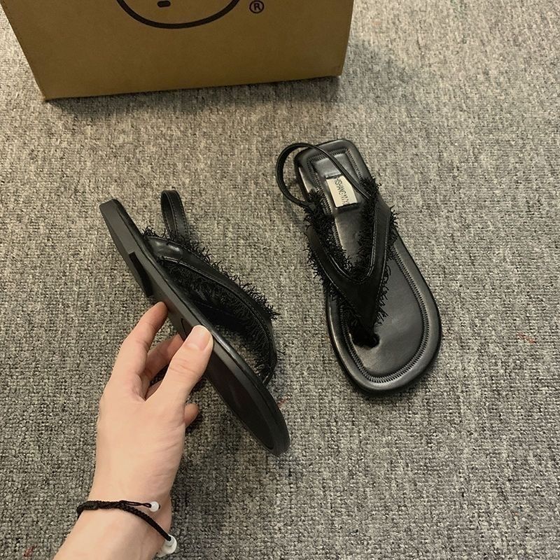 HQ dép sandal nữ dép đi biển dép đế cao Thoải Mái Xinh Xắn  B28G18K