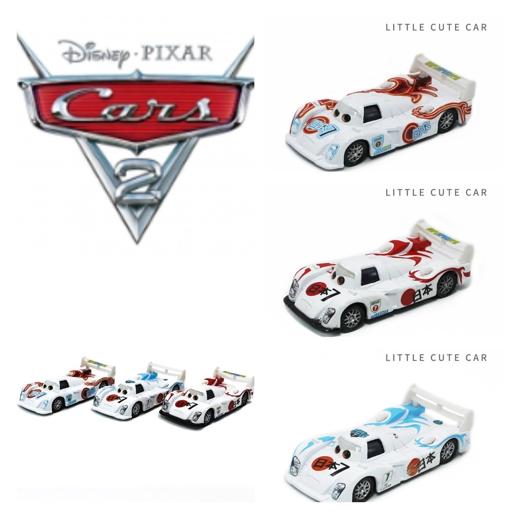 Mô Hình Xe Đua Disney Pixar Cars 7 Racers Bằng Hợp Kim Cao Cấp