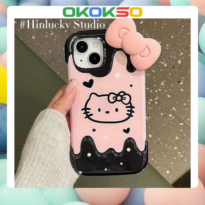 Ốp Điện Thoại Mềm Chống Sốc Hình Hello Kitty Cho OPPO Reno9 / Reno8 / Reno7pro / reno6 / 7z / 8T / 5 R17 A53 / A9 2020 / 4Z 5G / F11 / A31 / A15 / A77
